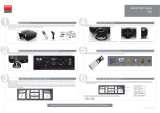 Barco F50 WUXGA Quick start guide