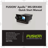 Fusion Apollo MS-SRX400 Quick start guide