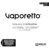 Polti Vaporetto Pro 80 Owner's manual