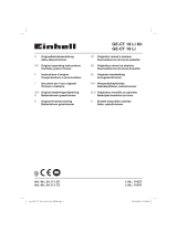 EINHELL Expert GE-CT 18 Li Kit (1x2,0Ah) User manual
