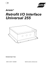 ESAB Aristo Retrofit I/O Interface Universal 255 User manual