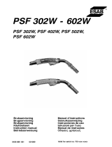 ESAB PSF 502W User manual