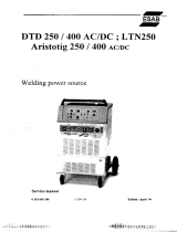 ESAB DTD 400 AC/DC User manual