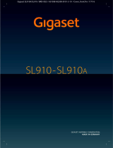 Gigaset Gigaset SL910A Owner's manual