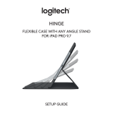 Logitech HINGE Flexible Case for iPad Pro 9.7 inch Installation guide
