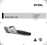 STIHL BGA 100 Owner's manual