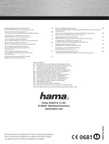 Hama 00062741 Owner's manual