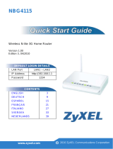 ZyXEL NBG4115 Owner's manual