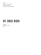 Gaggenau VI263 Installation guide
