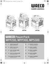 Waeco PowerPack MPP200, MPP300, MPS500 Operating instructions