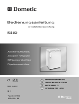 Dometic RGE 2100 Operating instructions