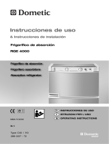 Dometic RGE 4000 Operating instructions
