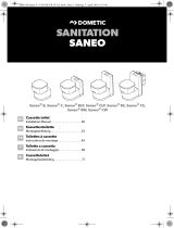Dometic Saneo B, Saneo  C, Saneo  BLP, Saneo  CLP, Saneo  BS, Saneo  CS, Saneo  BW, Saneo  CW Installation guide