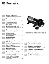 Dometic Remote Water Pump Operating instructions