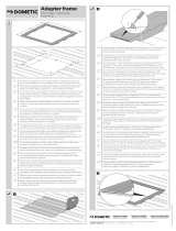 Dometic Adapter frame Micro Heki – Fiat Ducato Installation guide