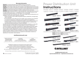 Intellinet 19" 1.5U Rackmount 6-Output Power Distribution Unit (PDU) Quick Instruction Guide