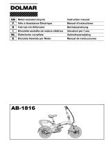 Dolmar AB-1816 Owner's manual