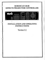 Martin 2008 Controller User manual