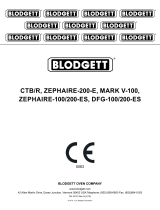 Blodgett CTB & CTBR Owner's manual