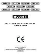 Blodgett 951 Owner's manual