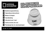 National Geographic XXL Cup Magnifier 5x Owner's manual
