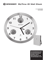 Bresser MyTime io radio controlled Wall Clock Owner's manual
