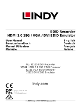 Lindy HDMI / VGA / DVI EDID Recorder User manual