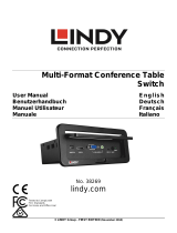 Lindy Multi-Format Conference Table Switch User manual