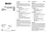 Lindy 43097 User manual