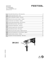 Festool DR 20 E FF-Set User manual