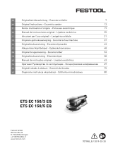 Festool ETS EC 150/3 EQ Operating instructions