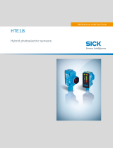 SICK SureSense - HTE18 Hybrid photoelectric sensors Operating instructions