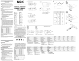 SICK CM18 DC/CM30 DC/CQ35 DC/CM30 AC/CM18 PTFE Operating instructions