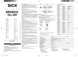 SICK SENSICK VLL18T Operating instructions