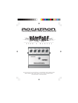Rocktron Rampage User manual