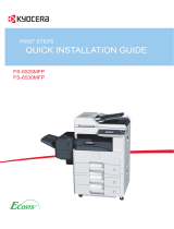 Copystar FS-6525MFP Installation guide