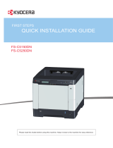 Copystar FS-C5250DN 120V Owner's manual