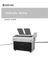 Copystar TASKalfa 4820w Quick start guide