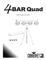 CHAUVET DJ 4BAR Quad Reference guide