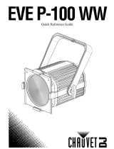 CHAUVET DJ EVE P-100 WW Reference guide