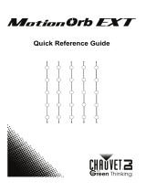 CHAUVET DJ MotionOrb EXT Reference guide