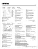 Bticino 353200 Operating instructions