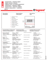 Legrand 4663 Operating instructions