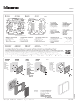 Bticino K4570CW Operating instructions