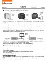 Bticino HC4576 Operating instructions