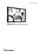 promethean ActivBoard 500 PRO User guide