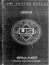 Bayliner 1991 Arriva Owner's manual