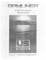 Bayliner 1998 5788 Motoryacht Owner's manual
