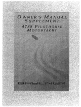 Bayliner 1999 4788 Pilothouse Owner's manual