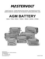 Mastervolt AGM 12/270 (group Super 8D) User manual